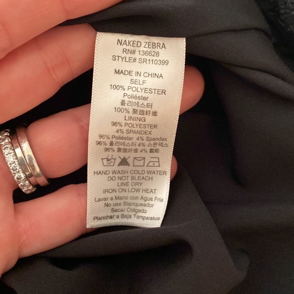 Black Zebra Romper! - Picture 10 of 12